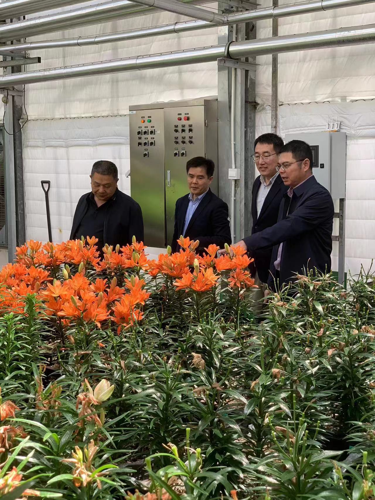 福建金森周文剛總經理帶隊赴上海市農業(yè)科學院生態(tài)環(huán)境保護研究所調研