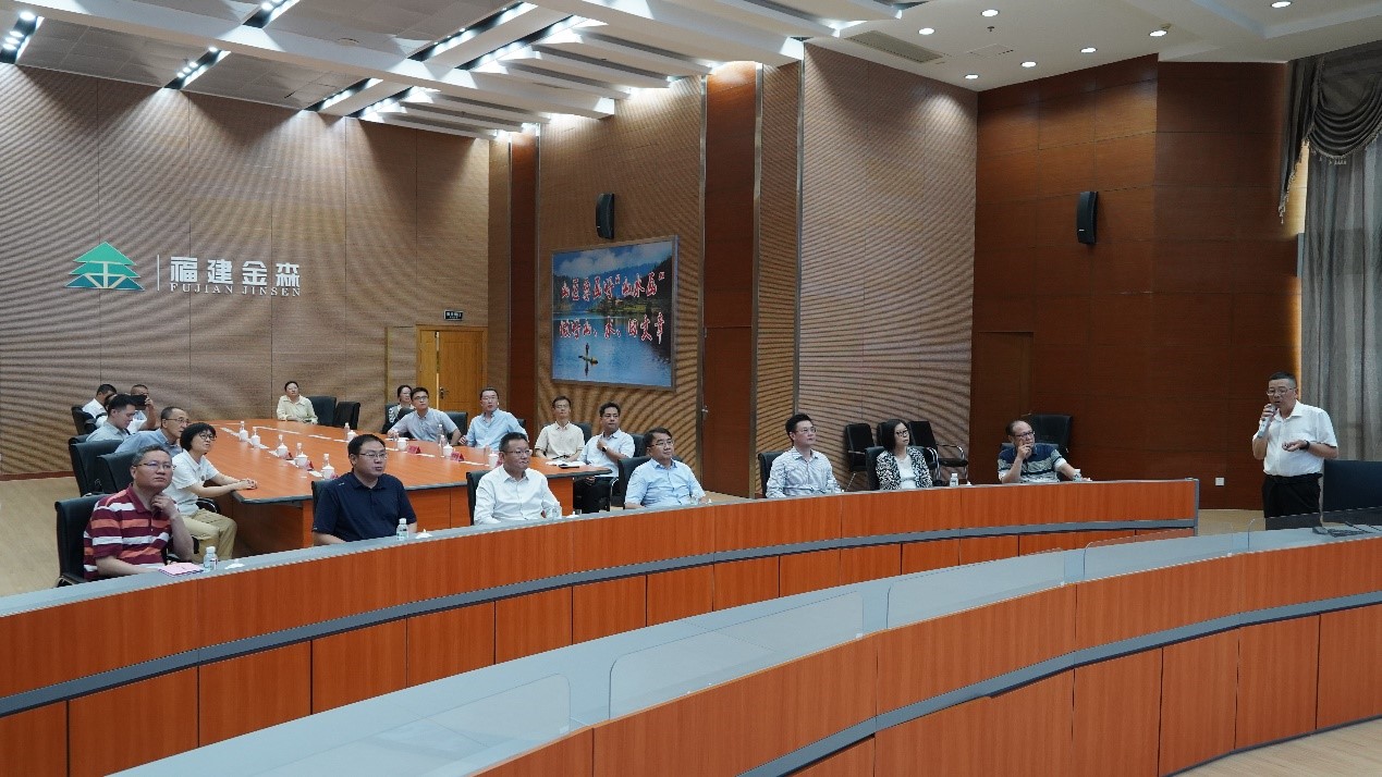 上海虹口區(qū)代表團到福建金森調(diào)研